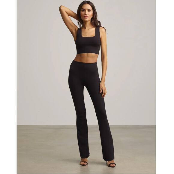 COMMANDO NWT Neoprene Flare Leggings in Black // XS - Picture 1 of 11